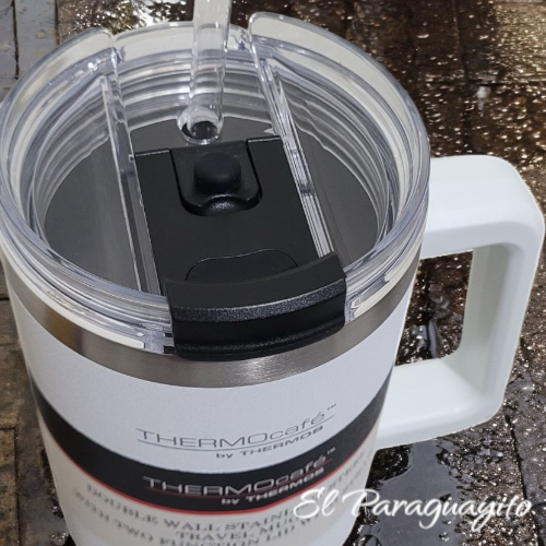 Mug Termo Travel Artic 1,2 litros blanco