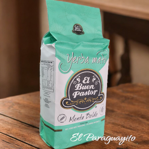 Yerba mate El Buen Pastor Menta Boldo