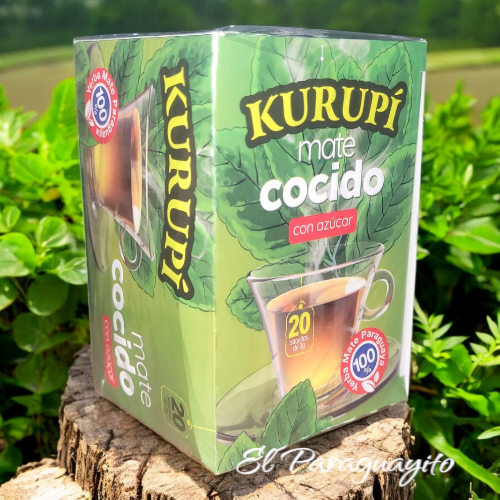 Yerba Mate cocido Kurupi con azúcar