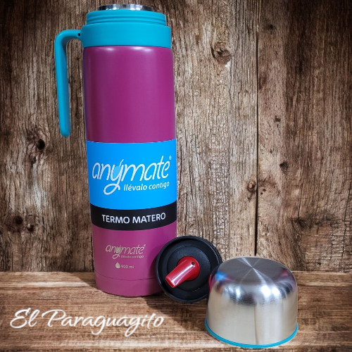 Termo Anymate 1 litro Fucsia