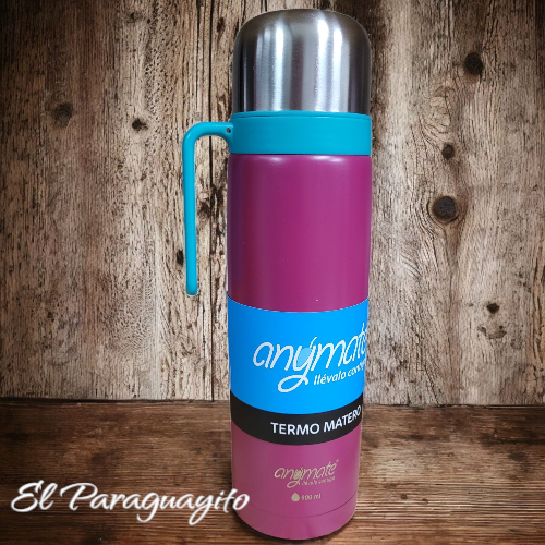 Termo Anymate 1 litro Fucsia