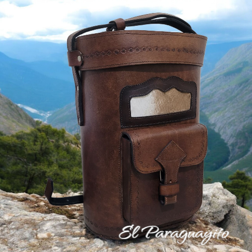 Bolso matero cuero #2