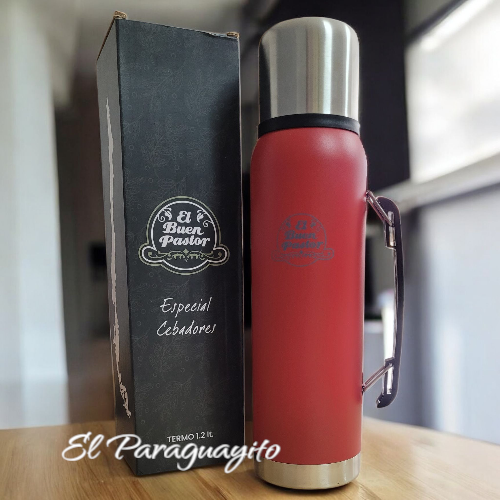 Termo El Buen Pastor 1.2 L Rojo c/m