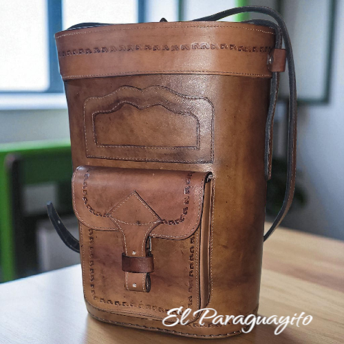 Bolso matero cuero #2