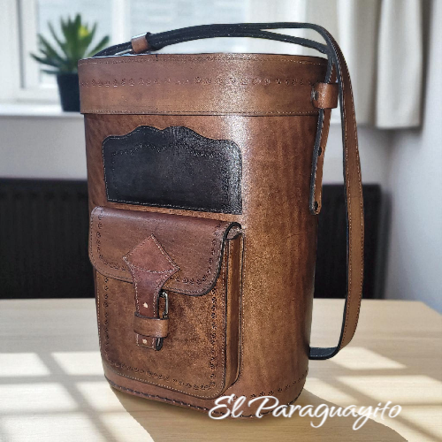 Bolso matero cuero #4