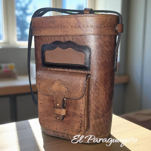Bolso matero cuero #3