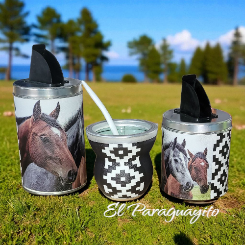 Set Matero 4 piezas caballos