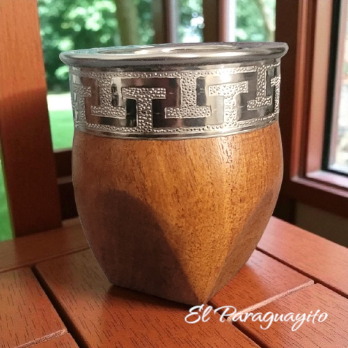 Mate imperial algarrobo virola de acero inox