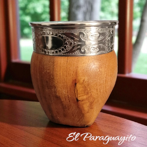 Mate imperial algarrobo virola de acero inox