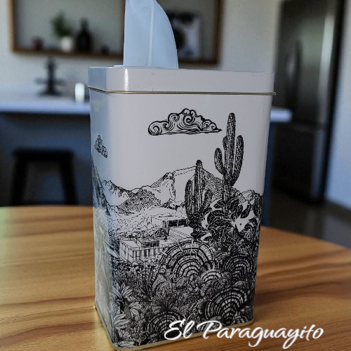Yerbero en lata El Buen Pastor 500 grs Blanco