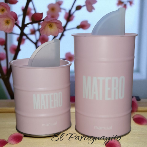 Pack yerbero y azucarero Matero Rosa