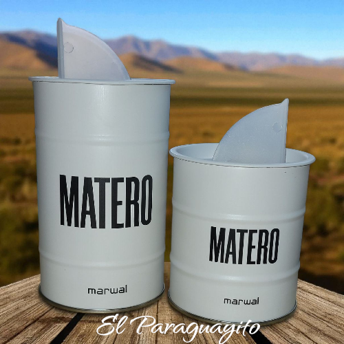 Pack yerbero y azucarero Matero Blanco