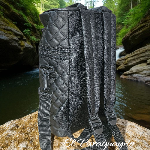 Bolso mochila matera Polo negra