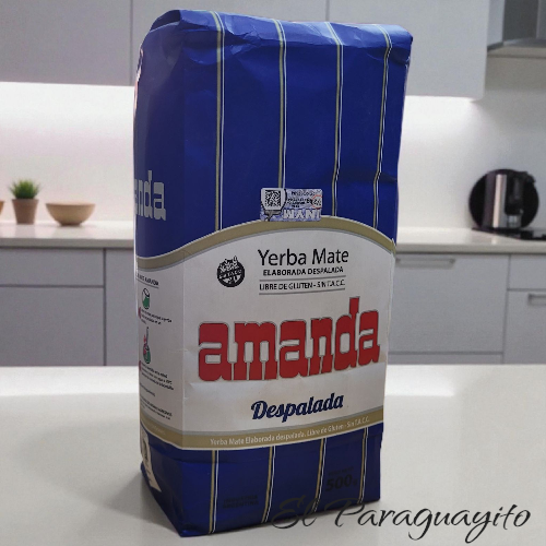 Yerba mate Amanda despalada 500 gms