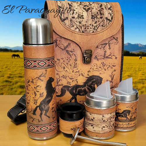 Set completo Caballo dorado