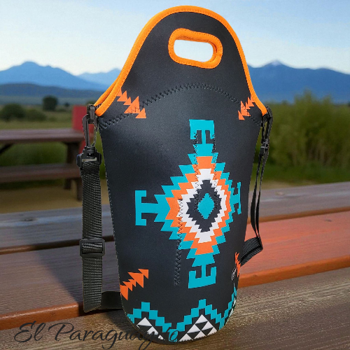 Bolso Matero Neopreno diseño en azul