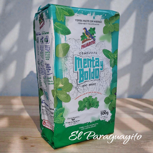 Yerba mate Pajarito Menta y Boldo 500 g