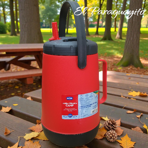 Termo Tereré camping Mor Rojo - Imagen 3