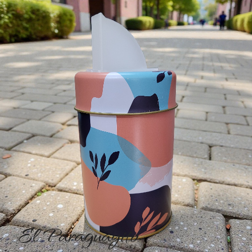 Yerbero en lata arte