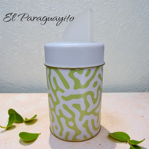 Yerbero en lata retro