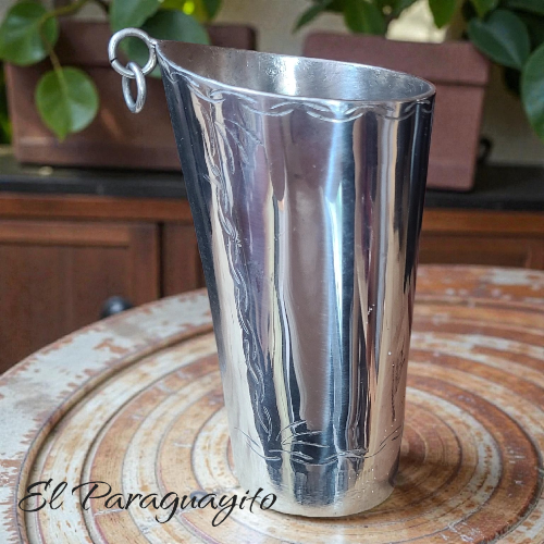 Mate guampa acero inox Tereré