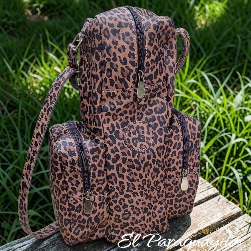 Bolso matero cuero urbano Print