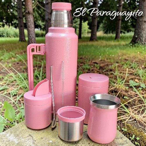 Set Matero 6 piezas Rosa