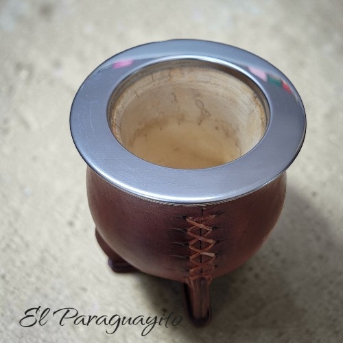 Mate Uruguayo camionero calabaza café