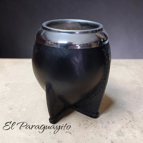 Mate Uruguayo torpedo calabaza negro